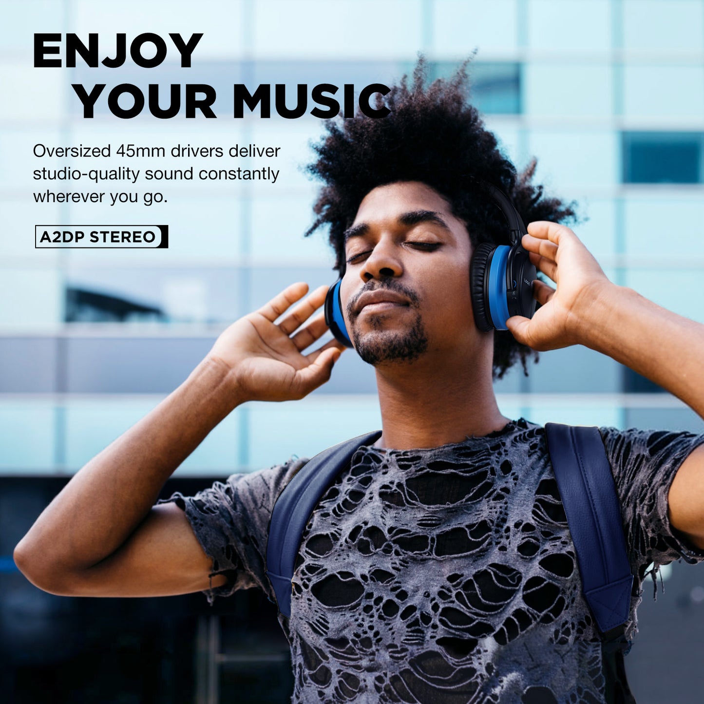 Active Noise Cancelling Headphones Wireless Over Ear Bluetooth Headphones