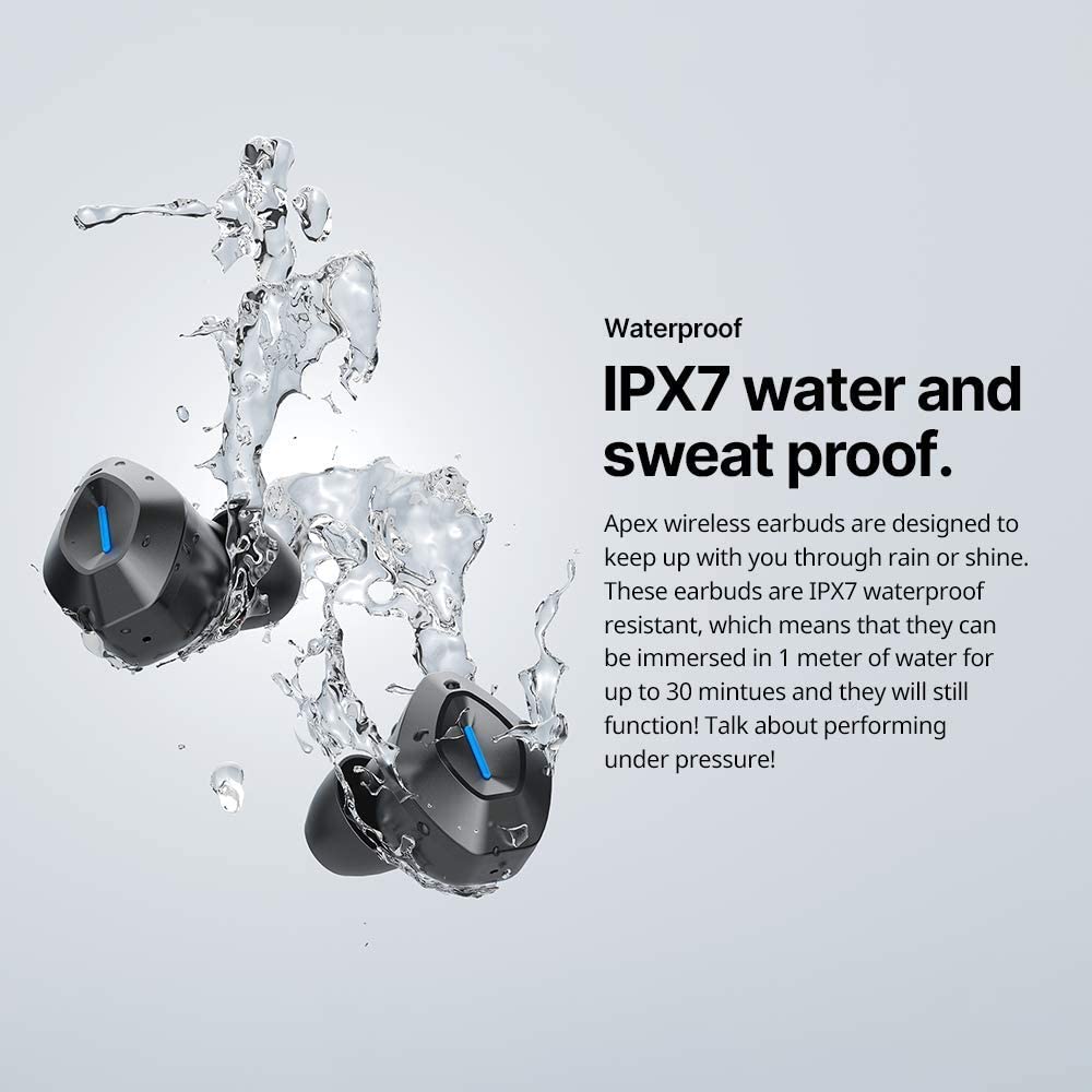 Apex Active Noise Cancelling Wireless Earbuds