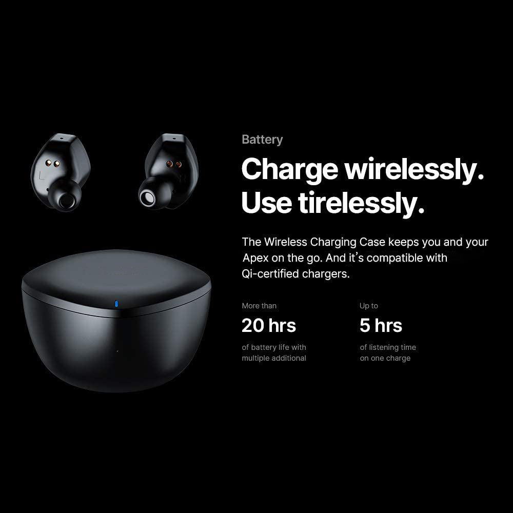 Apex Active Noise Cancelling Wireless Earbuds
